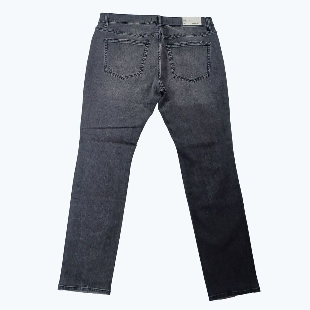 Warp+Weft ORD HND Tokyo Skinny Harajuku Stretch Distressed Jeans Men's Sz 35x32 - Picture 3 of 13